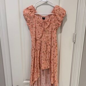 Art Class Pink Floral Kids Dress